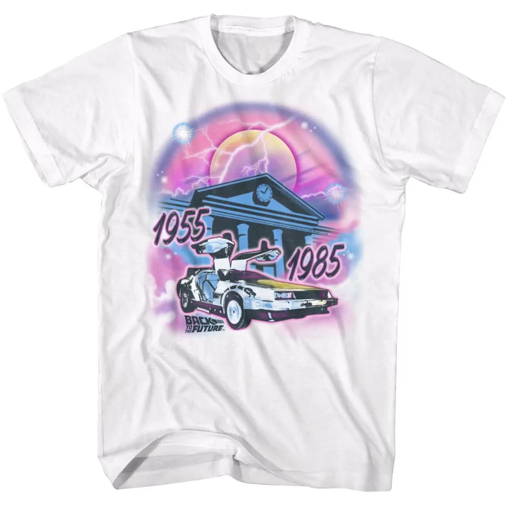 Back To The Future Airbrush Men's T-Shirt