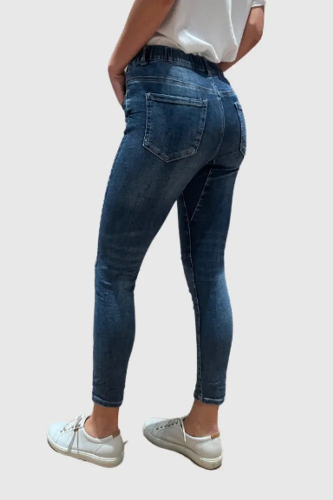 Emma Stretch Jeans By Italian Star