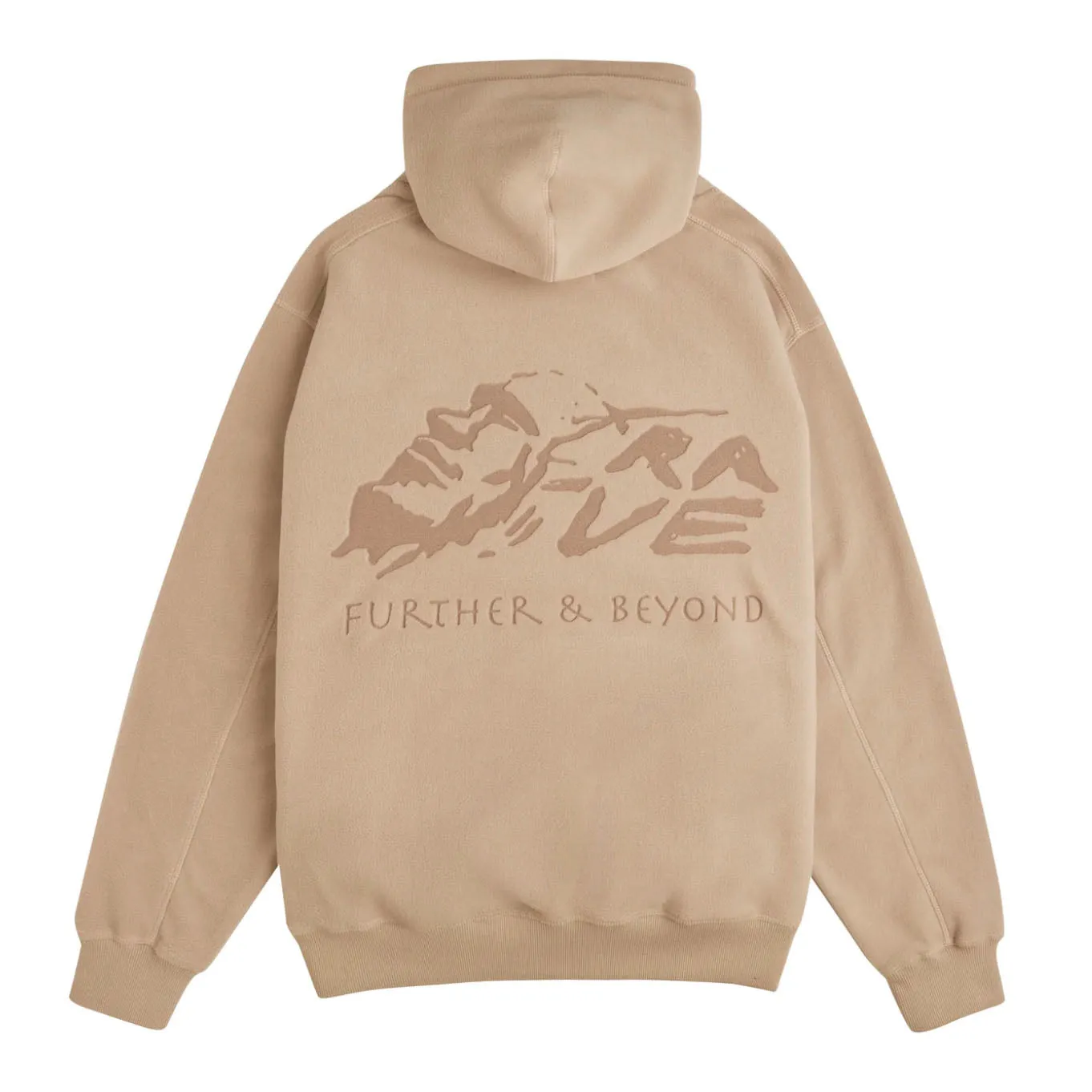 F&B fleece hoodie light sand