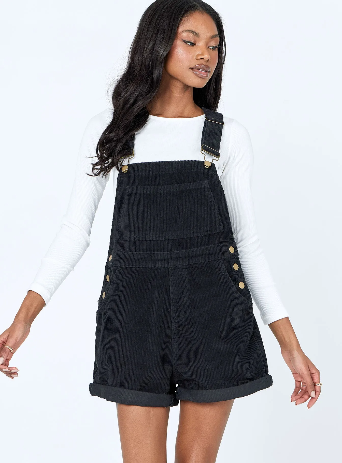 Kacey Overalls Black