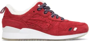 Kith x moncler x gel lyte 3 'red' Asics sneakers, red