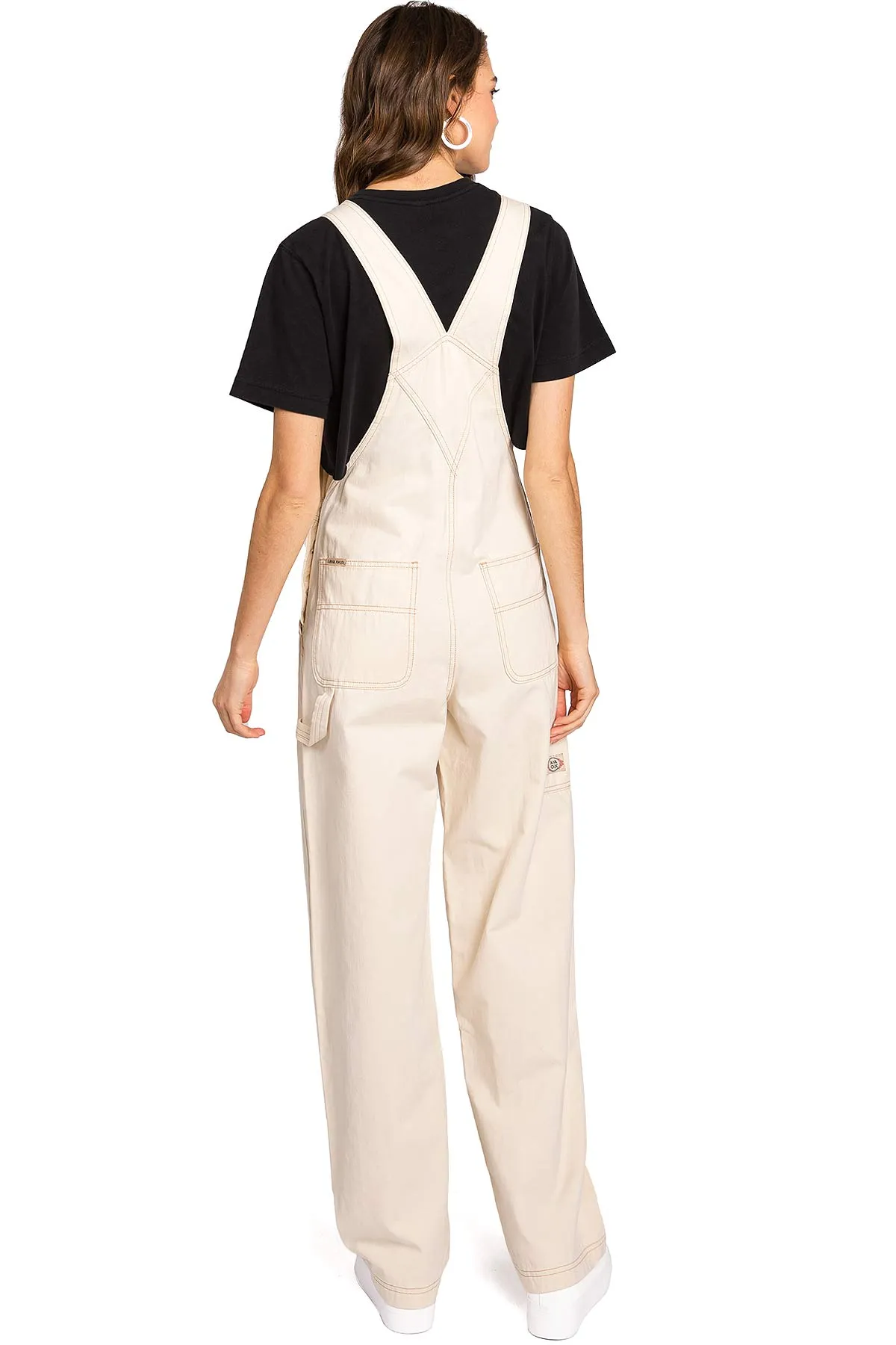 Lana Roux 90s Retro Chino Twill Overalls