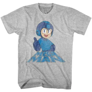 Mega Man Right On Men's T-Shirt