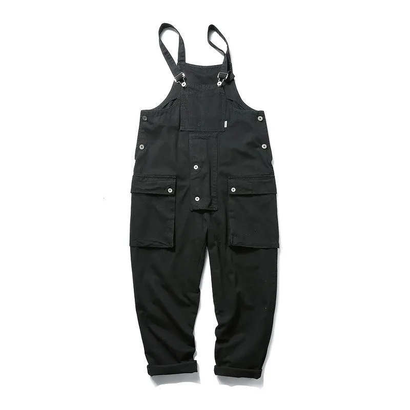 Men And Women Japanese Retro Overalls