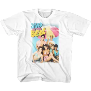 Saved By The Bell Faded Beachy Youth T-Shirt