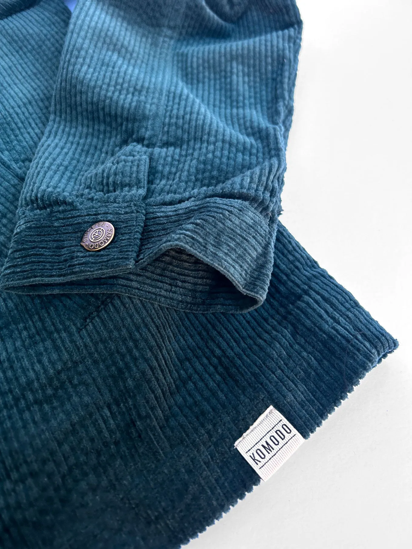 STANLEY Organic Cotton Corduroy Jacket - Marine Green