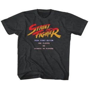 Street Fighter Start Screen Toddler T-Shirt