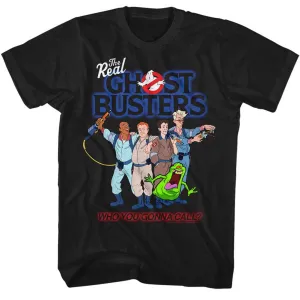 The Real Ghostbusters Group3 Men's T-Shirt