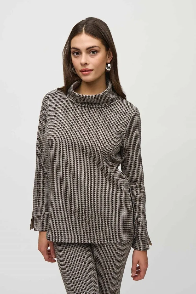 Tweed Turtle Neck