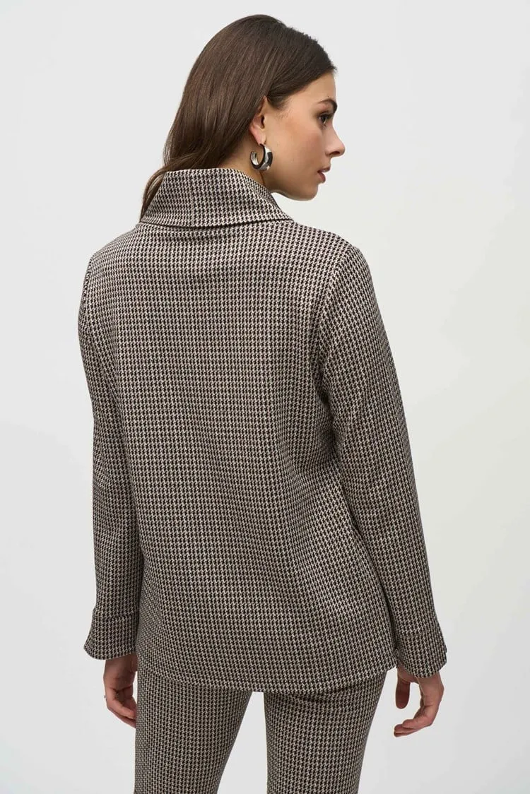 Tweed Turtle Neck